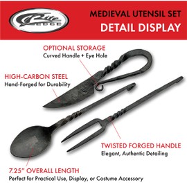 Szco Supplies 3 Piece Functional Medieval Feasting Set, Multicolor, HS-7885