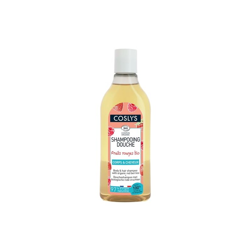 COSLYS Red Berry Body & Hair Shampoo, 8.5 fl oz