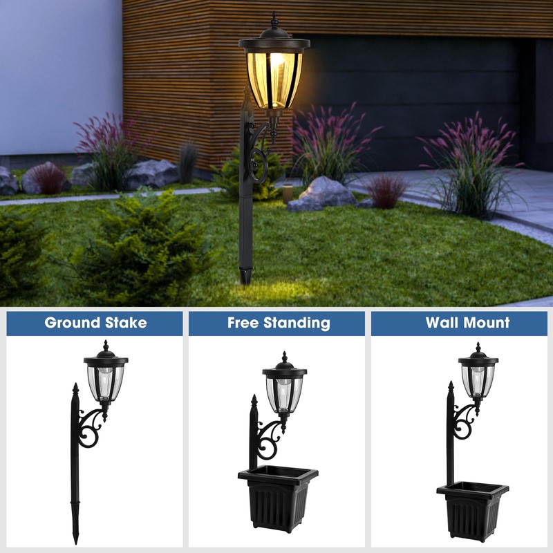 Sun-Ray Kambria Multi Function 2-Piece Set of Solar Lights with