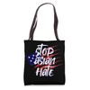STOP ASIAN HATE - AMERICAN FLAG Tote Bag