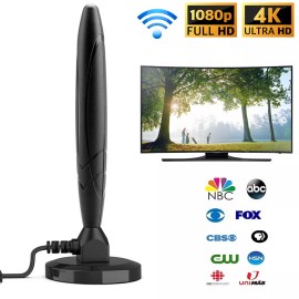 Unbranded 5600 Miles Upgraded TV Antenna Digital HD Antena Indoor HDTV 1080P 4K Home US