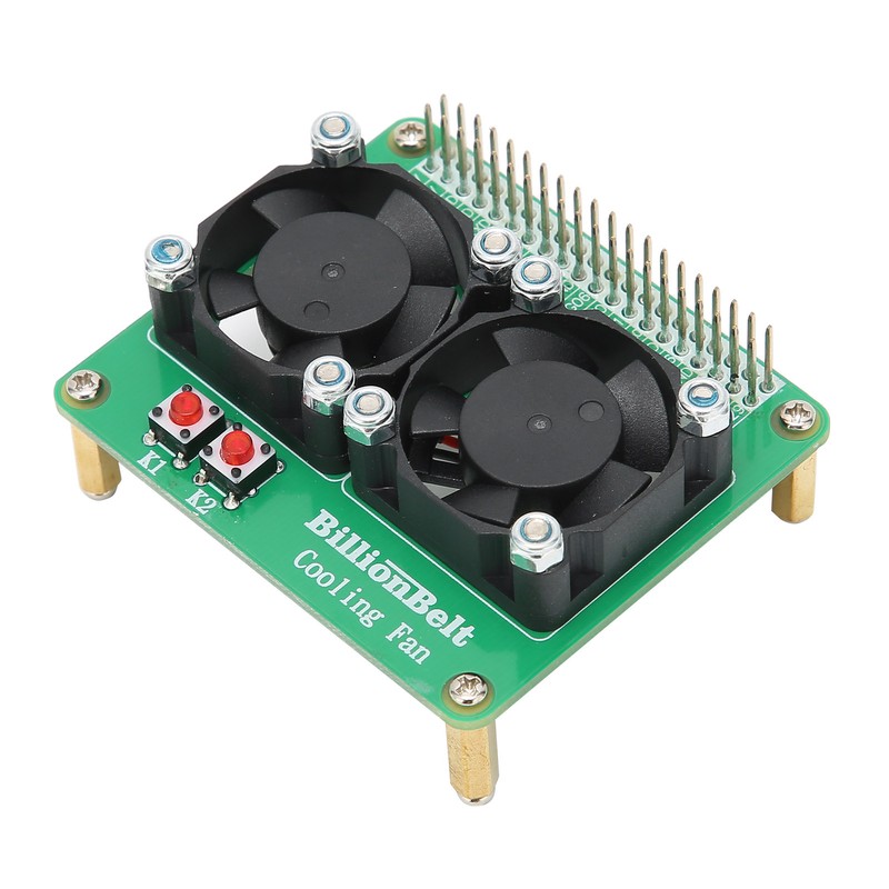 Cooling Fan SingleChip Computer Accessory Replacement for Raspberry Pi 3B