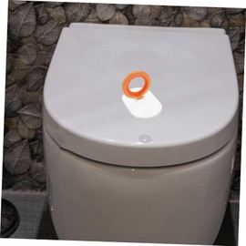 Operitacx 2Stücke Toilettendeckelheber Kreativer Hebegriff für Wc Sitze Dekoratives Wc Sitz Zubehör für Wohnungen Restaurants und Toiletten