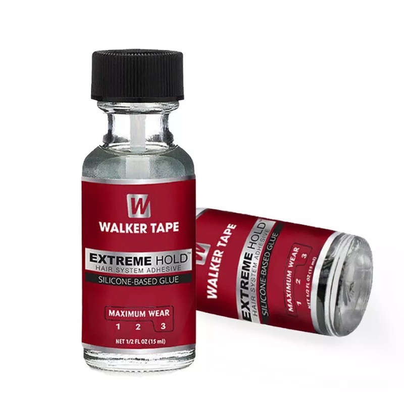 Walker Extreme Hold Glue 0.5 Fl Oz Mens Toupee Hairpiece