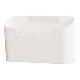 ULTECHNOVO 1Set Hanging Storage Basket Organizer Box for Kitchen Bathroom Wall Mounted Container Space Saving Decorative Holder for Makeup Brushes Sundries Easy to Install