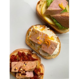 Bluefin Tuna Fillets in Extra Virgin Olive Oil - Testa Conserve, Sicily, Italy - in a glass jar of 11.2oz