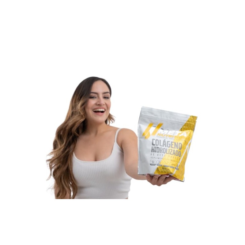 Meta Nutrition Colágeno Hidrolizado Grass Feed Base Péptidos Bioactivos Alta