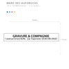 Trodat Printy 4916 Professional Self-Inking Stamp with 2 Lignes Pour