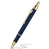 BEILUNER Luxury Gel Pen with 24K Gold Electroplating Finish, Blue