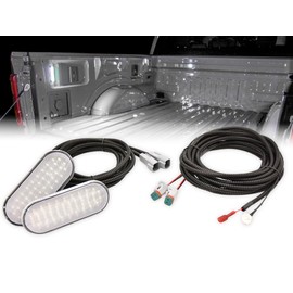 Starkey Products LED Bed Light Kit - Compatible with Ford F-150 trucks 2021–2026 - OEM Style Plug-and-Play - 2 White LED 6000k Light Cargo Box Lighting Kit