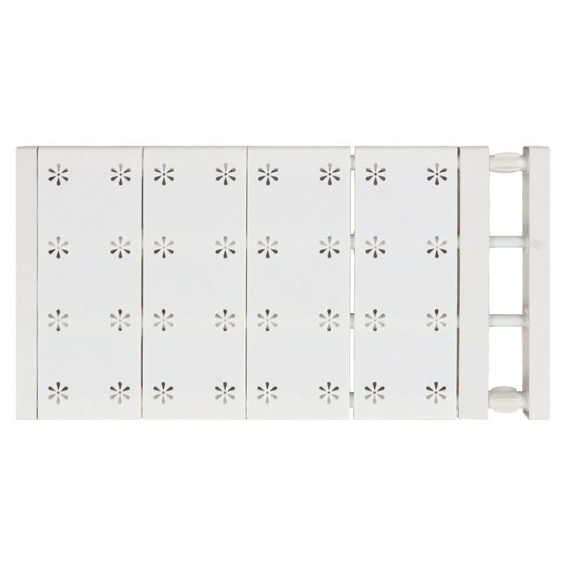 Wardrobe Partition Board Storage Extendable Rod Space Saving Layered Partition
