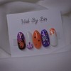 [Halloween] Halloween party nails - Short Oval / [할로윈] 할로윈파티