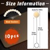 BUTUZE Wool Daubers Wool Daubers Ball Brush Leather Dye Tool