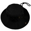 Wide Brim Hiking Fishing Safari Boonie Bucket Hats 100% Cotton