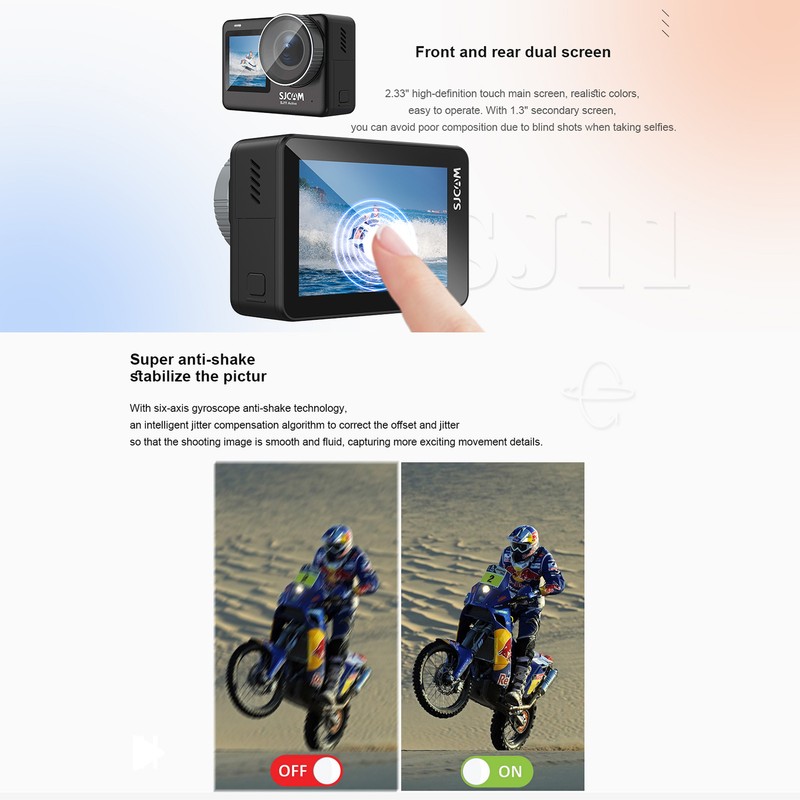 SJCAM SJ11Active Action Camera Portable Mini Camera 4K Ultra HD