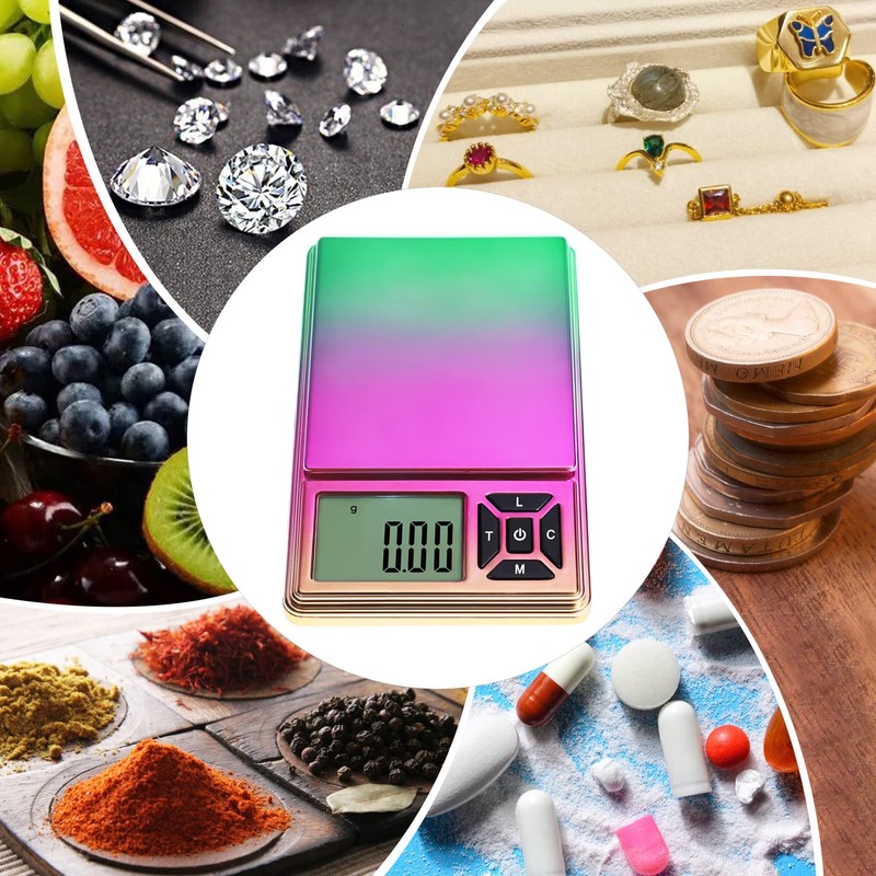 GRAM PRES Digital Pocket Scale 300g/0.01g Accuracy，Small Jewellery Coin Powder