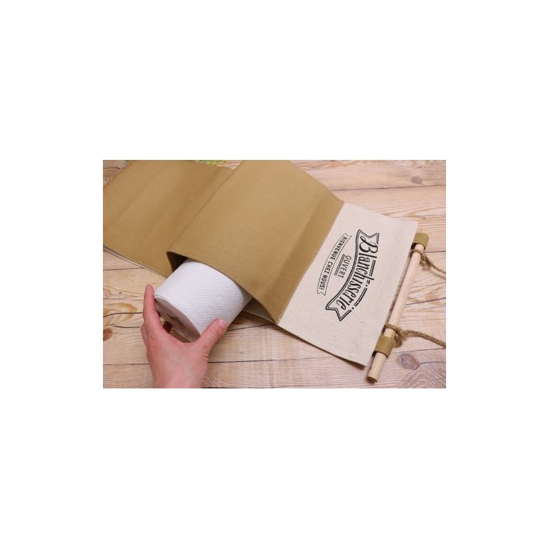 Abite LU-004-KH Bronsisri Paper Holder, Khaki