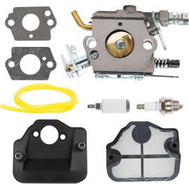 BlueStars 136 141 142 Carburetor - Compatible with Husqvarna 36 41 137 137E 141LE 142E Chainsaw Husqvarna 530071987 545013503 545057701 Poulan Pro 295 PP4620AVX WT-239 W-29 WT-834 WT-289 WT-285