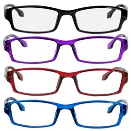 TruVision Readers - 9501HP - 4 pk-Black-Blue-Red-Purple +175