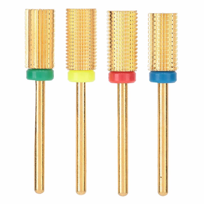 4pcs Nail Art Manicure Drill Bits Electric Grinding Machine Tool