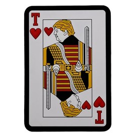 The Trump Card - PVC Morale Patch with Hook and Loop Backing