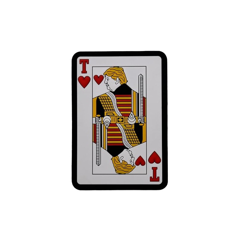 The Trump Card - PVC Morale Patch with Hook and