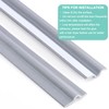 3 Pcs Draft Stopper Sweep, MOPMS Door Weatherproofing Stripping, Window