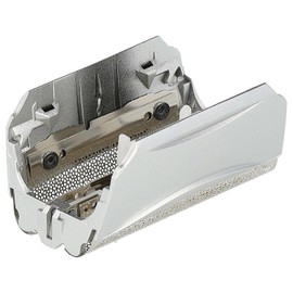 vhbw Double Shear Foil Compatible with Braun 8377 Type 5751, 8385, 8581, 8583, 8585, 8588, 8590, 8595, 8785, 8795, 8915, 8970 - Type 51B + Frame, Silver