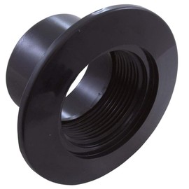 TRU-FIT-B Black Pool Wall Fitting, Actually fits 1 1/2" FIP and 2" Insider for New Pool Construction