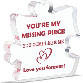 I Love You Gifts for Women, Girlfriend Wife Christmas Birthday Anniversary Women Love Gifts, I Love You Gifts for Her Valentine's Wedding Gifts for Sister Bestie BFF, Acrylic Decoration Sign/Plaque