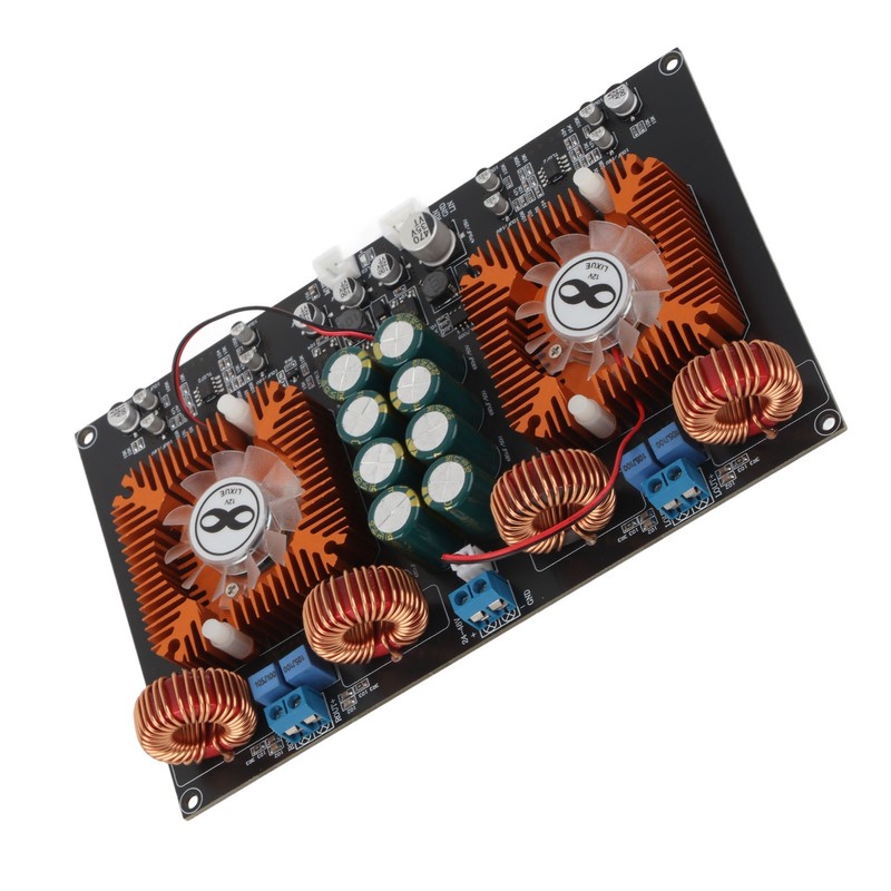 D‑Class Power Amplifier Board Double Core Digital Module 2x600W YJ‑TPA3255