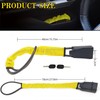 Steering Wheel Lock for Car - Heavy Duty Cable Lock