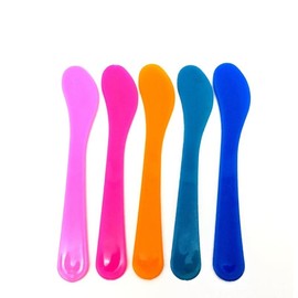UKCOCO 10pcs Skin Care Spatula Lip Scrub Brush Facial Mask Spoon Cream Spoon Skin Care Tool Sampling Spatula Makeup Tool Applicator Soft