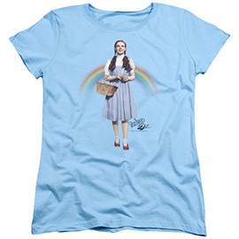 A&E Designs Ladies The Wizard of Oz Shoes to Die for Shirt, Light Blue, 2XL