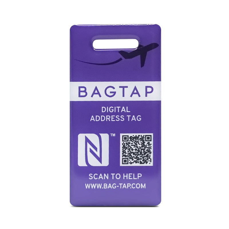 Bagtap - PVC - Digital Luggage and Travel Tag, PVC