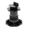 Wiltec Stilt Bearing for Patios, 2700 kg, 140-210 mm, Height-Adjustable