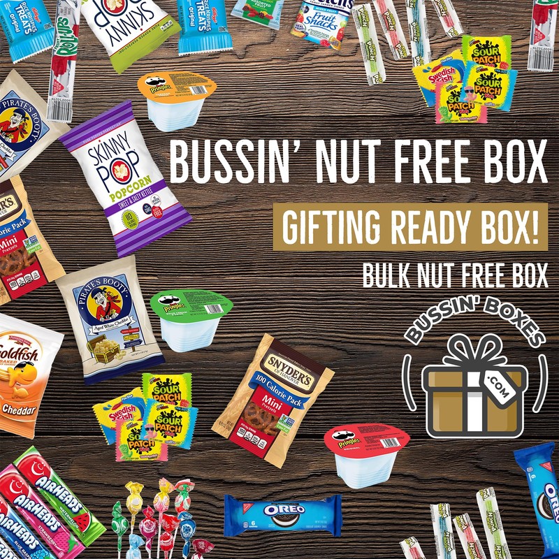 Peanut Free and Nut Free Snack Box (60 Count) by