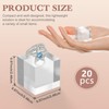 SAMYUCHO Acrylic Base 20 Pieces Acrylic Blocks for Display 1