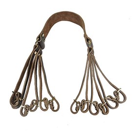 WAYNE'S DOG Cowhide Duck Strap - Duck/Goose Game Carrier Harness - Heavy Duty Saddle Leather (12 Straps)