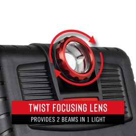 Coast - 30363 COAST PM310 1000 Lumen Alkaline Dual Power Magnetic Focusing LED Work Light