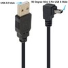 SHANFEILU 90 Degree Mini USB Cable Angle Mini 5pin USB