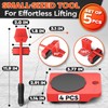 Furniture Lifter Tool & Furniture Moving Sliders Set 360° Rotating