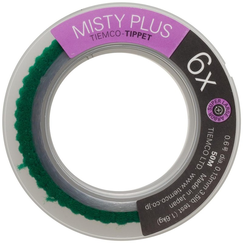TIEMCO Misty Plastic Tippet 6 x 50 m