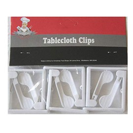 Spring Loaded Adjustable Tablecloth Clips
