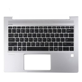 Wzqrps New Replacement for HP ProBook 430 435 G6 430 435 G7 Laptop Upper Case Palmrest Non-Backlit Keyboard Assembly Part L44547-001 L44548-001 L79183-001 Silver (430 435 G6 G7 Non-Backlit Keyboard)