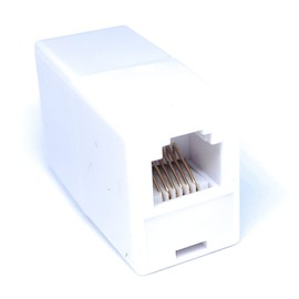 Kable RJ12 to RJ12 COUPLER ADAPTER (6P6C) In-Line Straight Wired RJ12/RJ11 ADSL Connector Socket