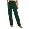 Urban CoCo Women's Straight Leg Long Pants Elastic High Waist