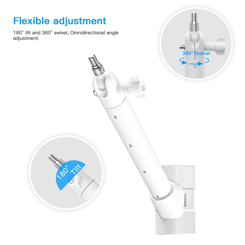 HOLACA Solar Panel Pole Mount - Compatible with Rin-g, Arl-o,