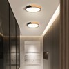 Qamra LED Ceiling Light, Ceiling Light, 30 cm, Black Ceiling