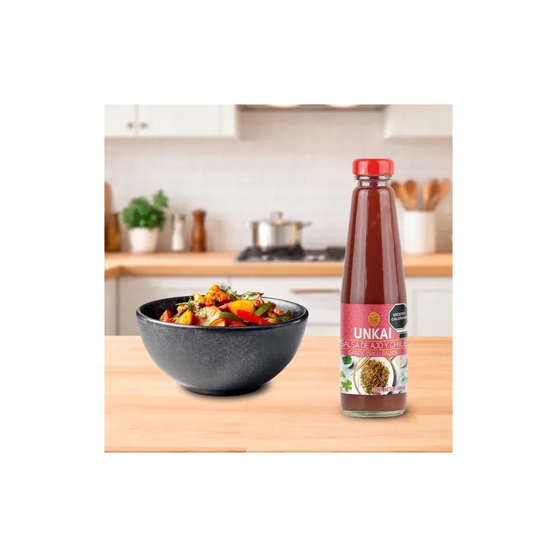 Salsa De Ajo Y Chile Unkai 250ml